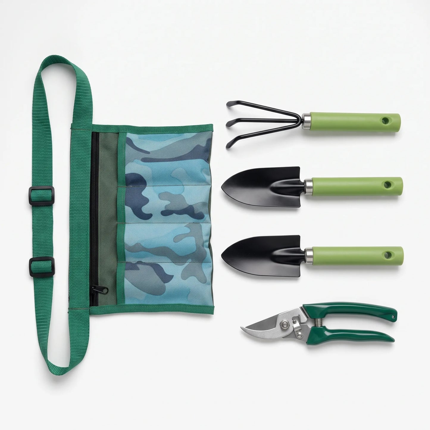 Kai | Compact Gardening Tool Kit with Handy Storage Belt for Outdoor Tasks