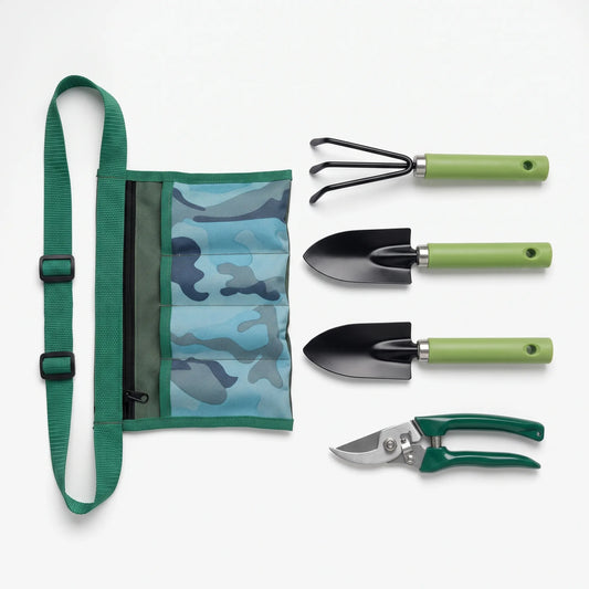 Kai | Compact Gardening Tool Kit with Handy Storage Belt for Outdoor Tasks