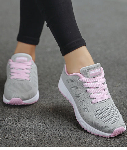 Aurora | Knit Lace-Up Sneakers with Lightweight Design