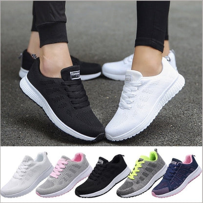 Aurora | Knit Lace-Up Sneakers with Lightweight Design