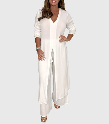 Audrey | Longline Tunic Two Piece Set