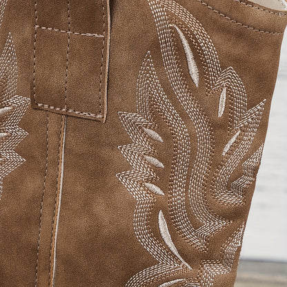Sandra | Women's Wide Calf Western Cowboy Boots
