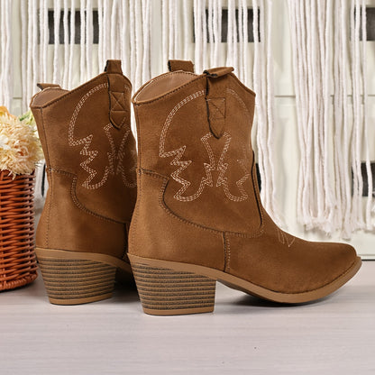 Donna | Women's Western Cowboy Boots with Wide Calf