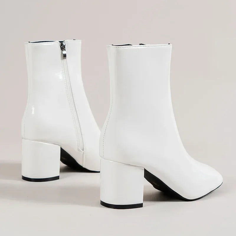 Sofia | Women's Elegant Comfortable Ankle Boots with Heel