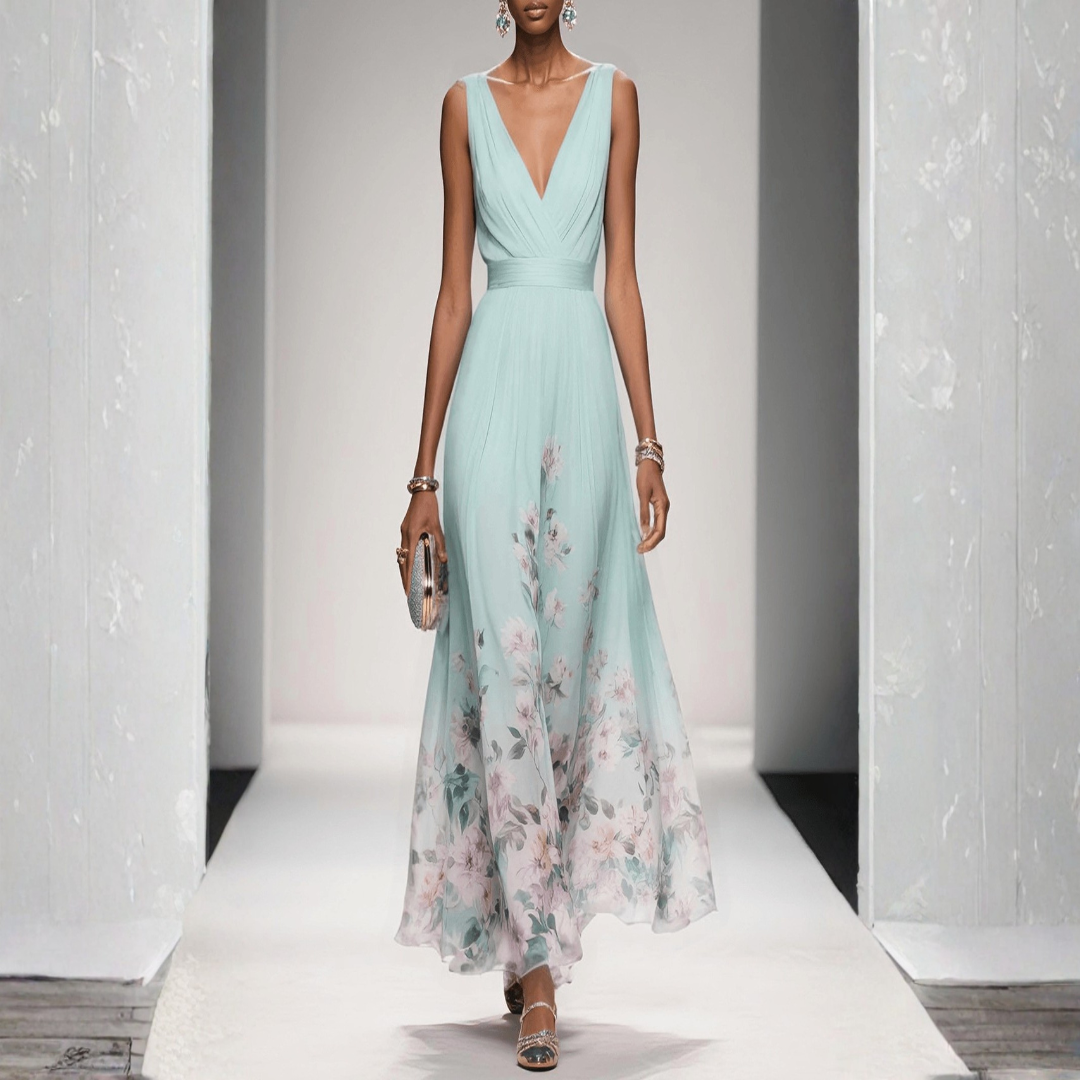 Alice | Women's floral maxi dress with wedding guest style
