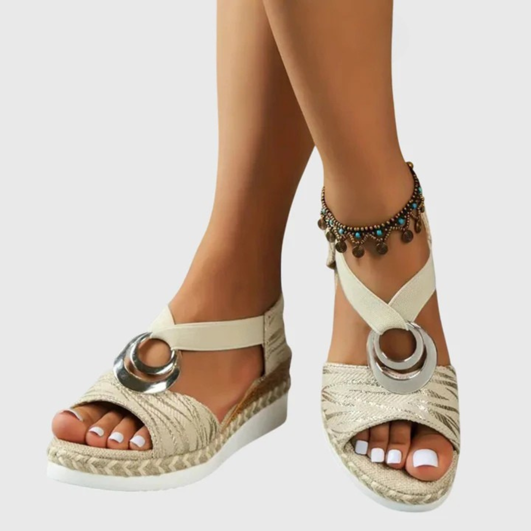 Ophelia | Women's orthopedic sandals with buckle strap
