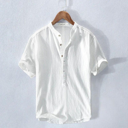Axton | Men’s Modern Short-Sleeve Button Shirt | Modern