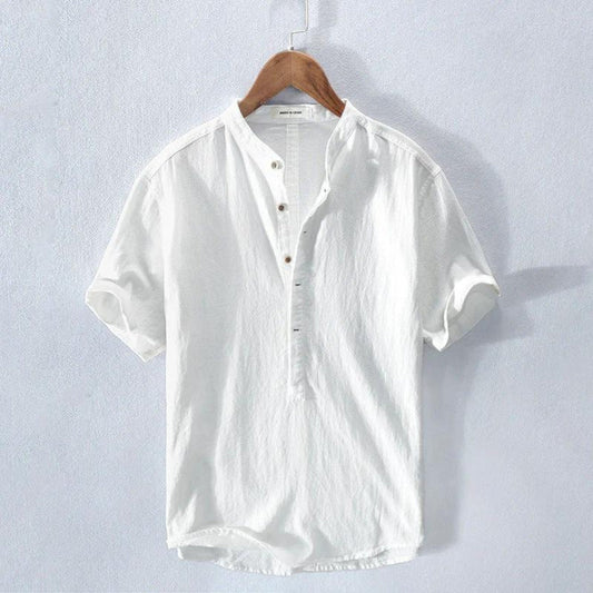 Axton | Men’s Modern Short-Sleeve Button Shirt | Modern