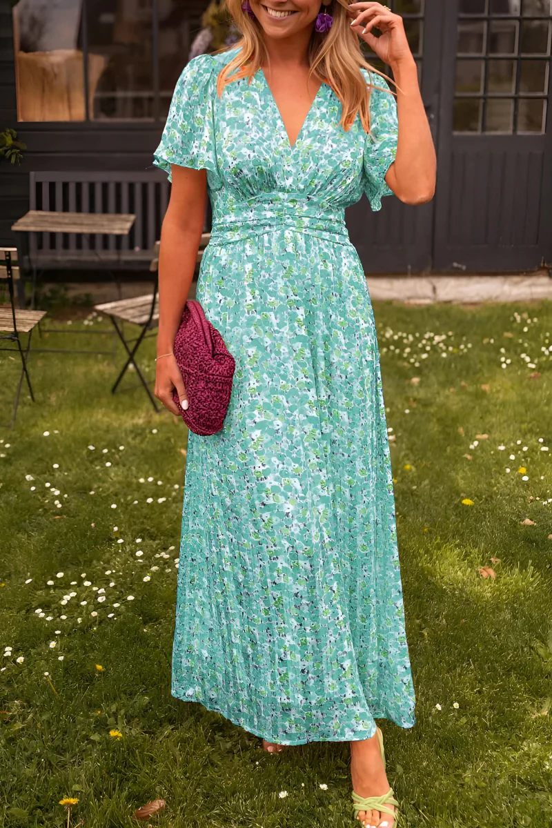 Sarah | Women’s floral maxi dress with flowing summer fit