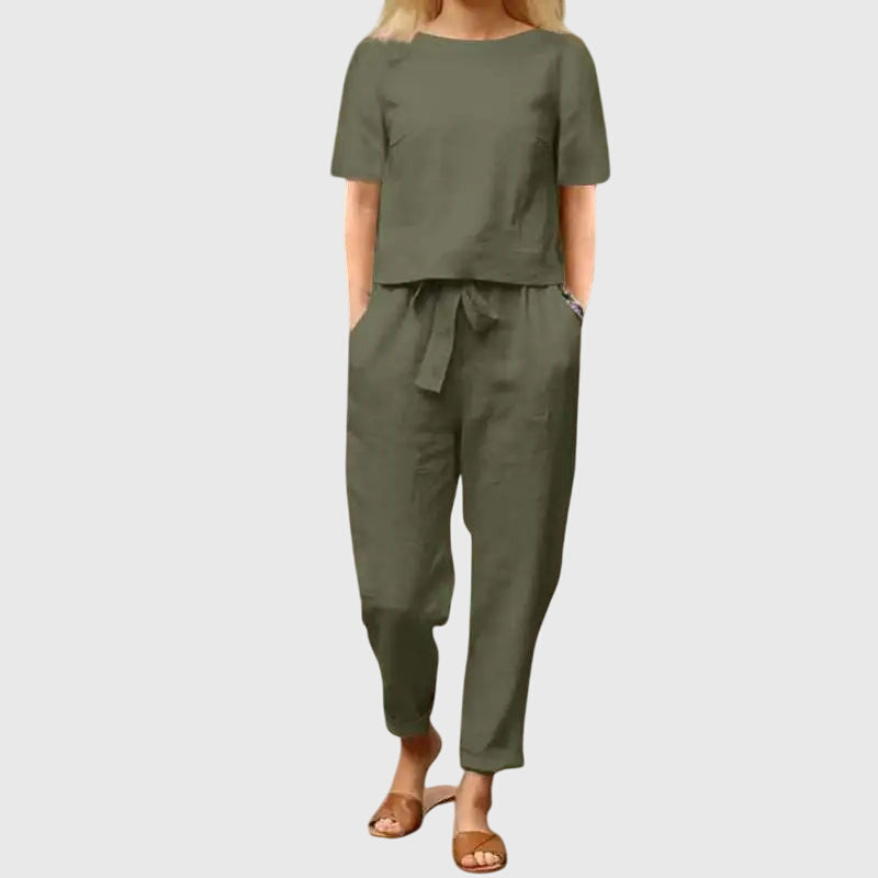 Selene | Comfortable Summer Two Piece Outfit Set