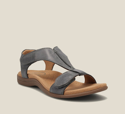 Scarlett | Orthopedic Vegan Leather Sandals with Adjustable Strap