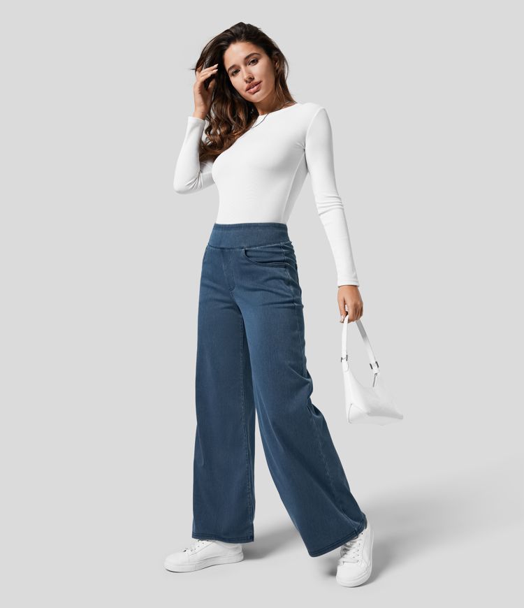 Selene | Women’s High-Waist Wide-Leg Pants | Modern