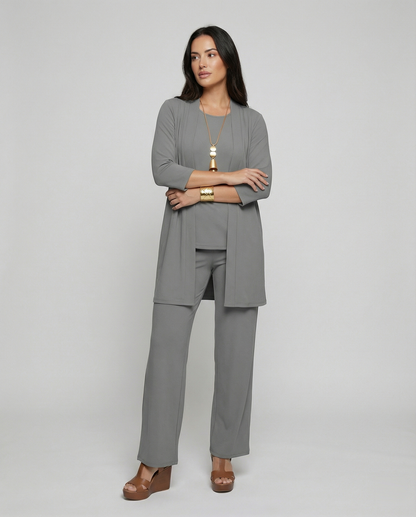 Ffion | Women’s Relaxed Knit Lounge Set with Cardigan | Stylish