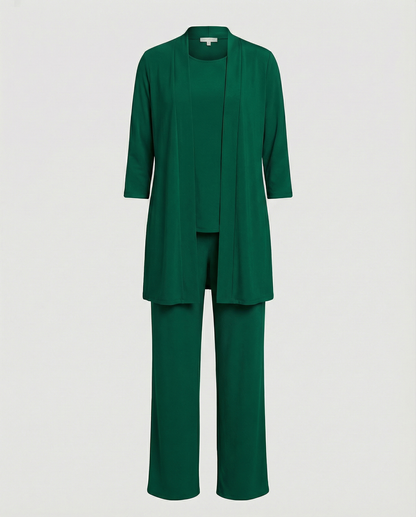 Ffion | Women’s Relaxed Knit Lounge Set with Cardigan | Stylish