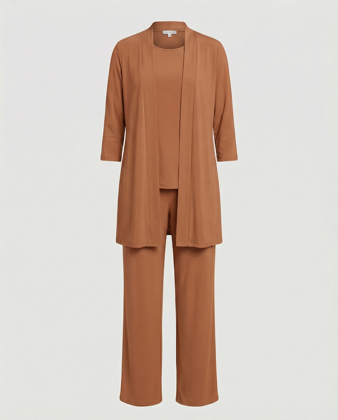 Ffion | Women’s Relaxed Knit Lounge Set with Cardigan | Stylish