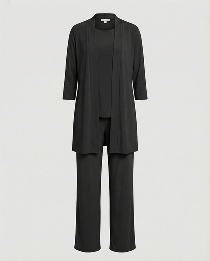 Ffion | Women’s Relaxed Knit Lounge Set with Cardigan | Stylish