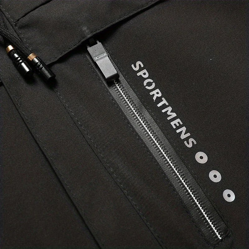 Mark | Waterproof Hooded Jacket with Zipper Pocket