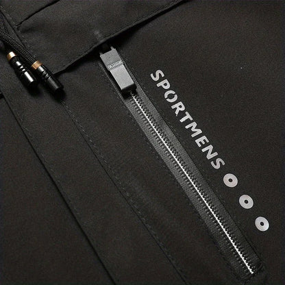 Mark | Waterproof Hooded Jacket with Zipper Pocket