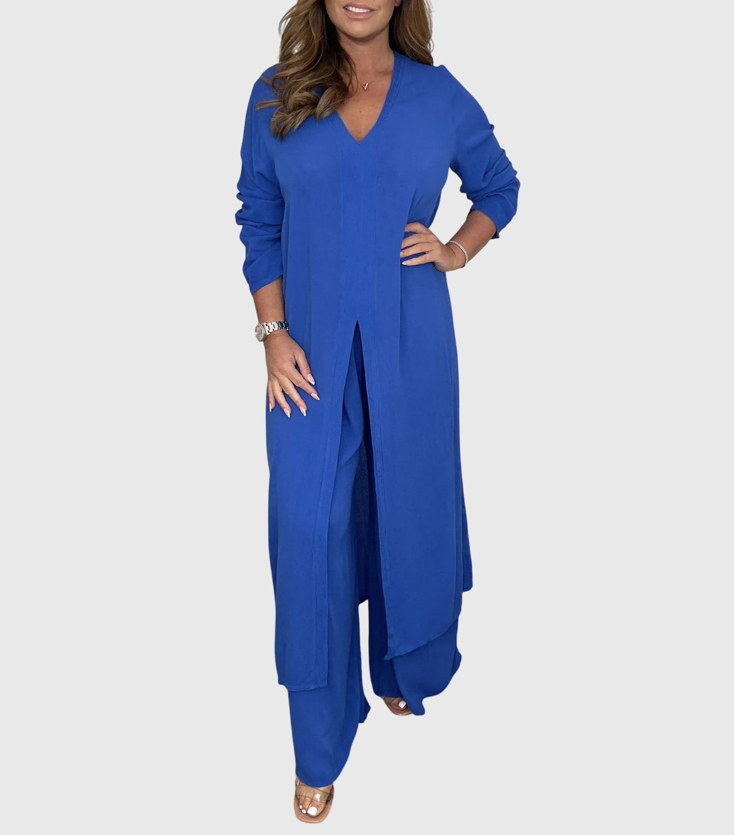 Audrey | Longline Tunic Two Piece Set