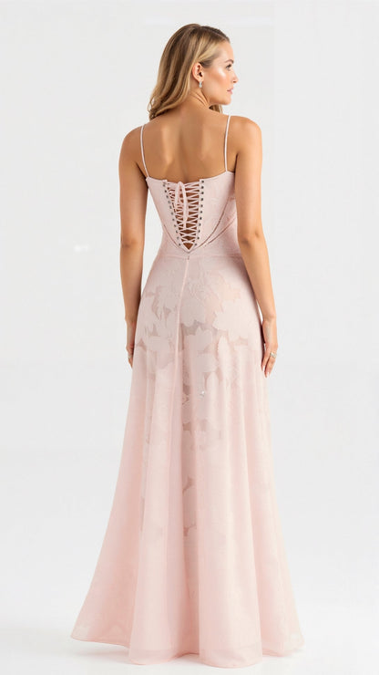 Grace | Women's slip maxi dress with spaghetti straps for weddings
