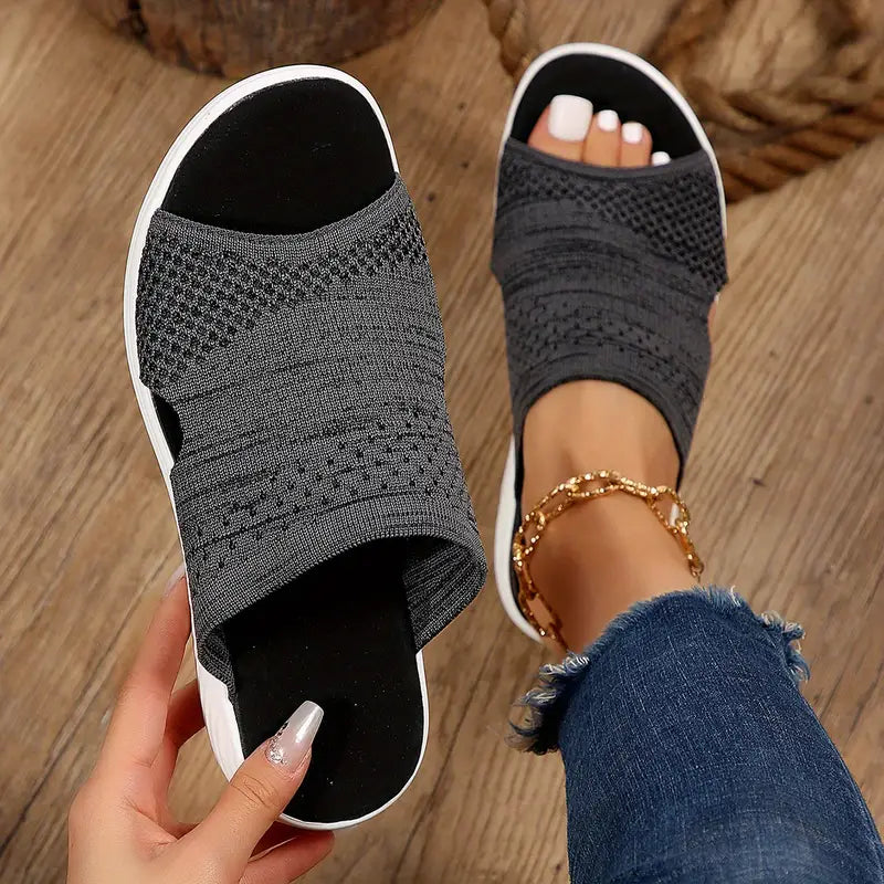 Theodora | Women’s slip on orthopedic slide sandals