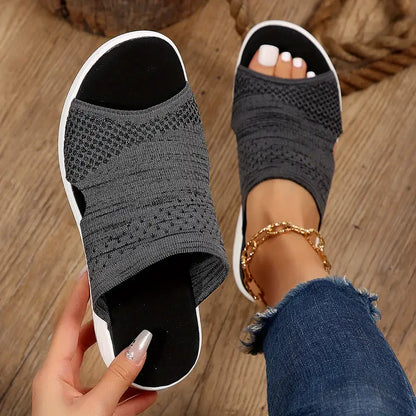 Theodora | Women’s slip on orthopedic slide sandals