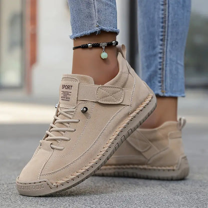 Olina | Women sneakers with lace up design and platform sole