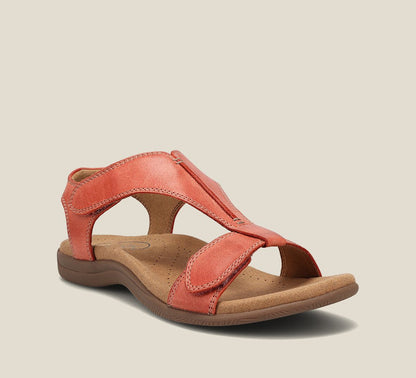 Scarlett | Orthopedic Vegan Leather Sandals with Adjustable Strap