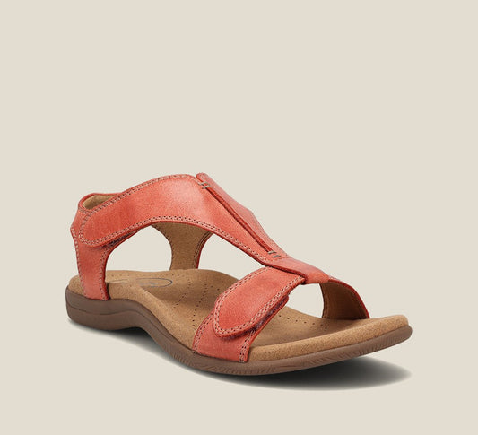 Scarlett | Orthopedic Vegan Leather Sandals with Adjustable Strap
