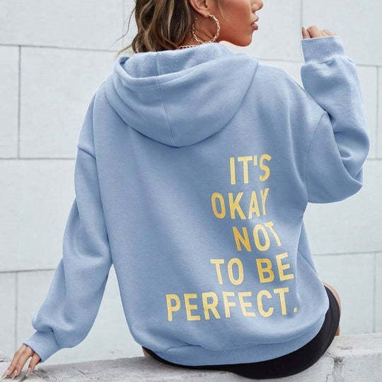 Layla | Long-Sleeve Hoodie with Casual Cut and Graphic Print