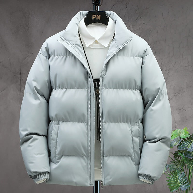 Benjamin | Men's Padded Winter Jacket with Stand Collar