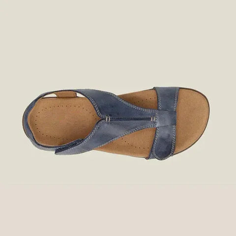 Scarlett | Orthopedic Vegan Leather Sandals with Adjustable Strap