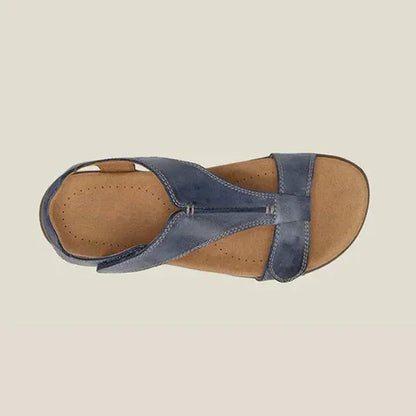 Scarlett | Orthopedic Vegan Leather Sandals with Adjustable Strap