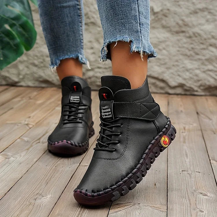Petal | Women’s Rugged Lace-Up Boots | Modern