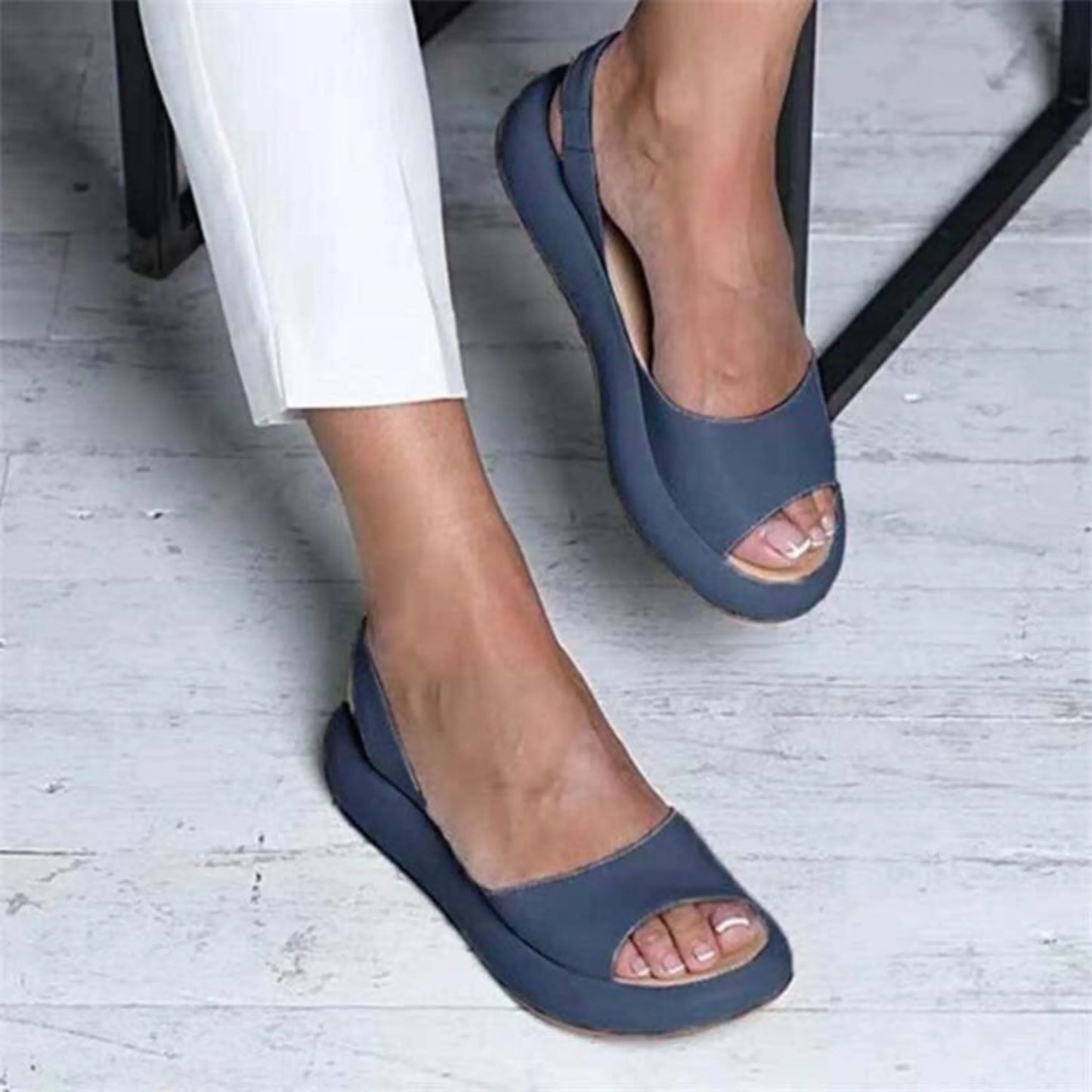 Lurevia | Women Slide Sandals with Open Toe and Comfortable Fit