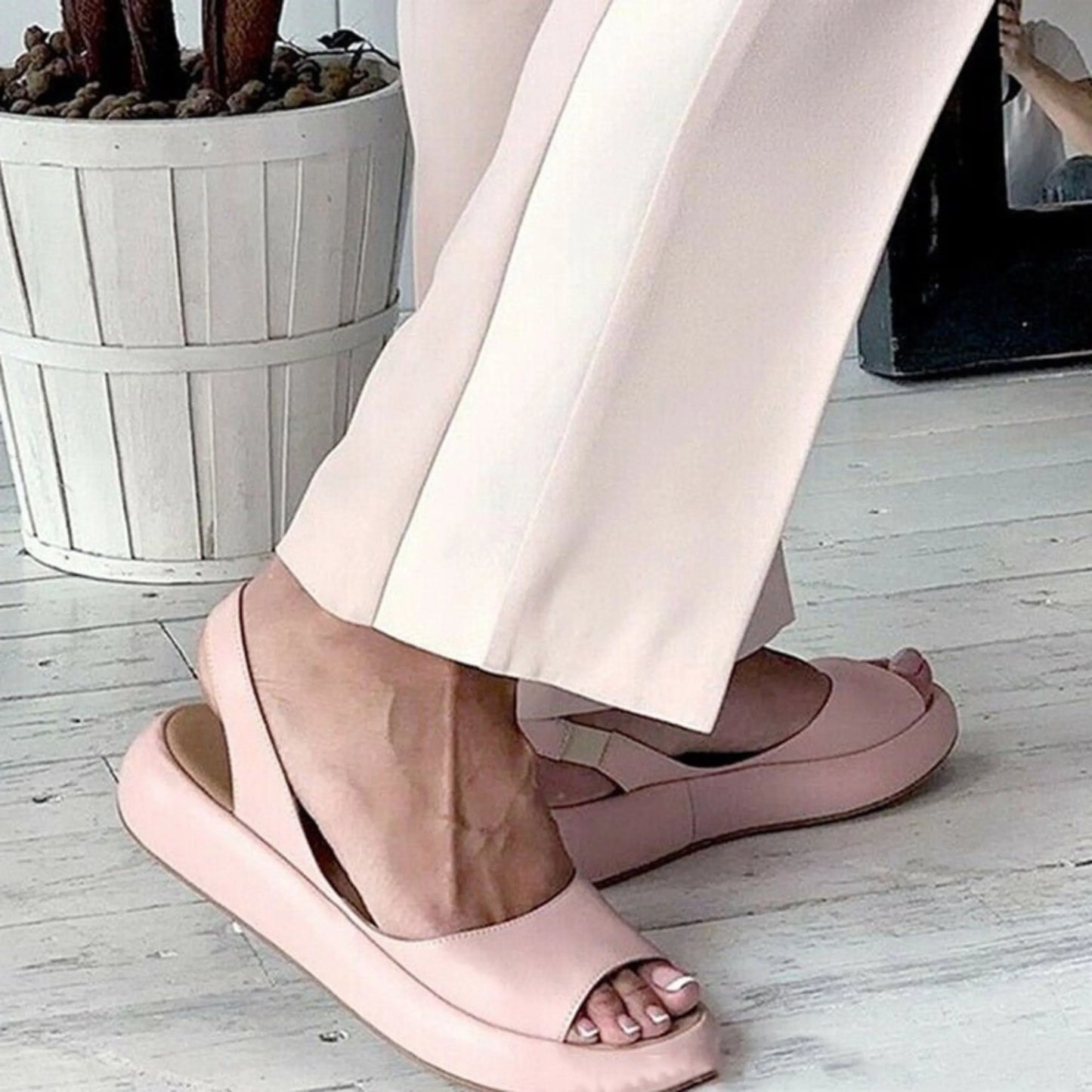 Lurevia | Women Slide Sandals with Open Toe and Comfortable Fit