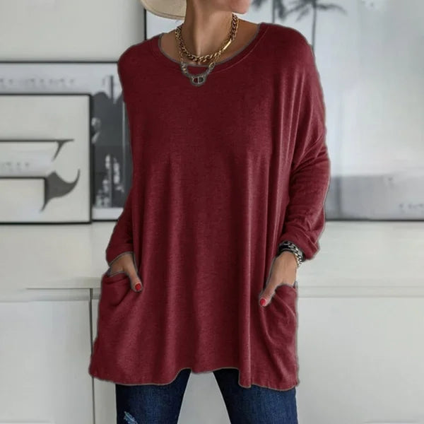 Ariah | Relaxed Long Sleeve Top