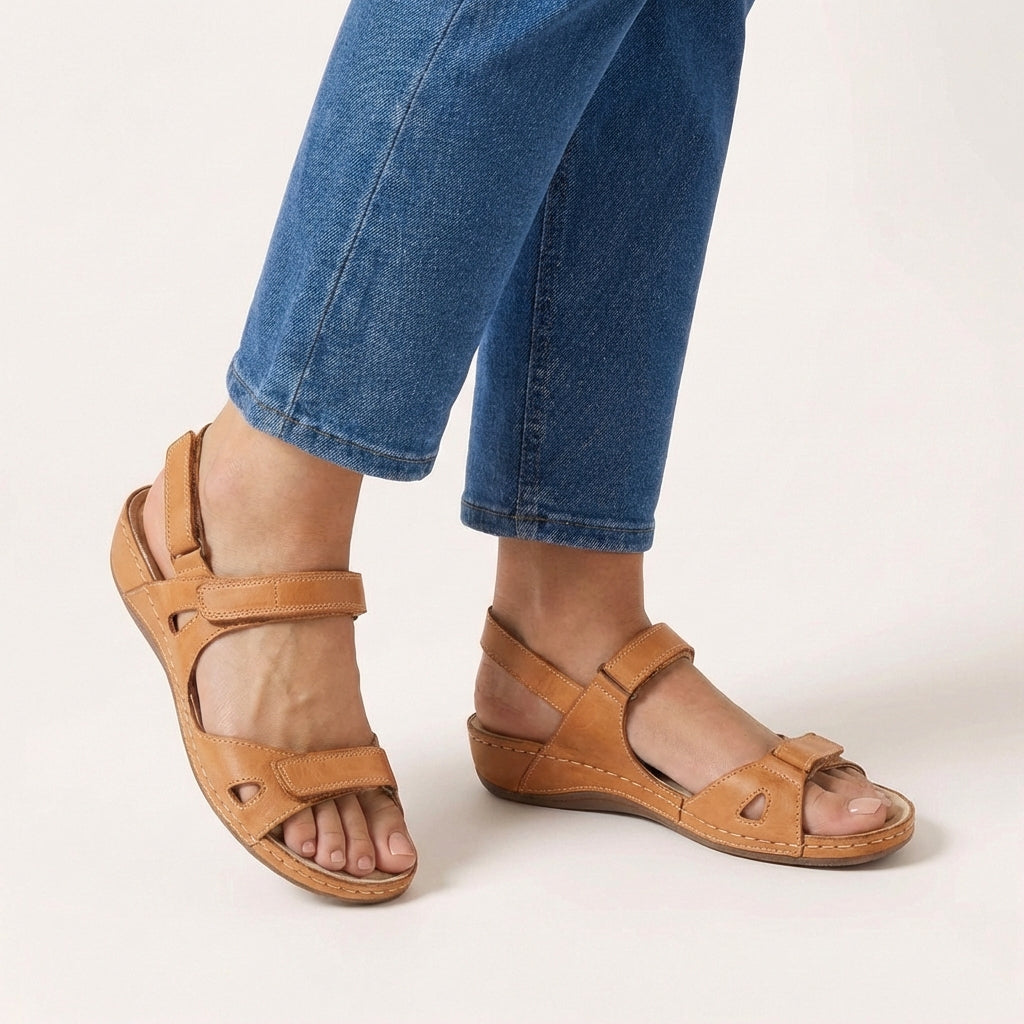 Emberly | Women’s orthopedic comfort sandals with straps