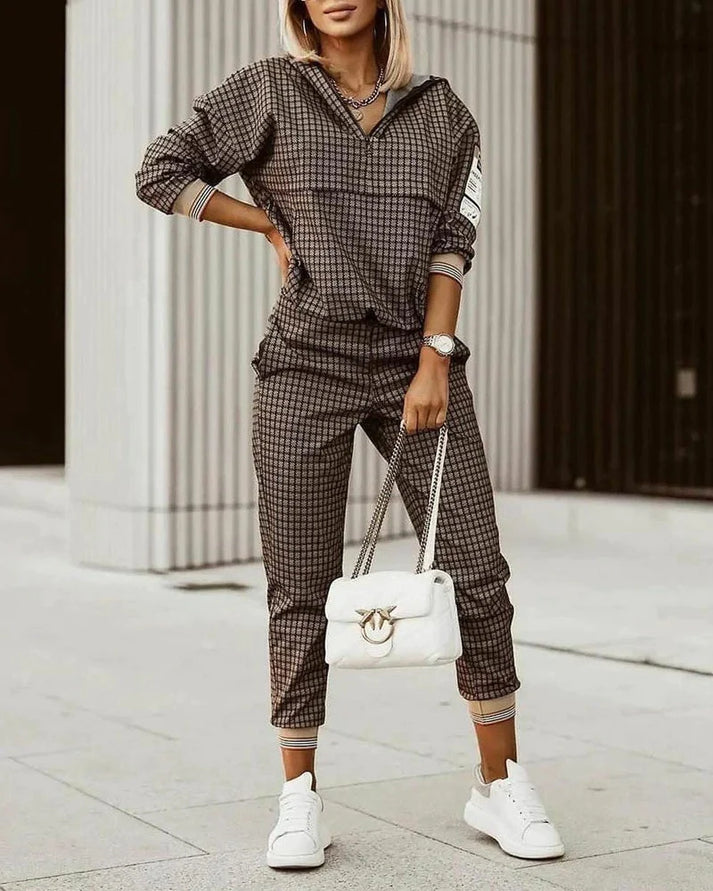 Jovana | Women’s Relaxed Top and Trousers Matching Set | Stylish