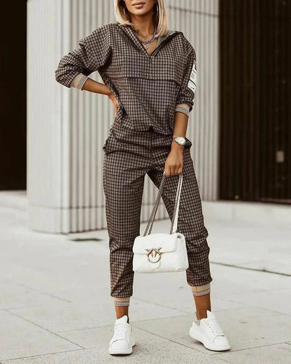 Jovana | Women’s Relaxed Top and Trousers Matching Set | Stylish