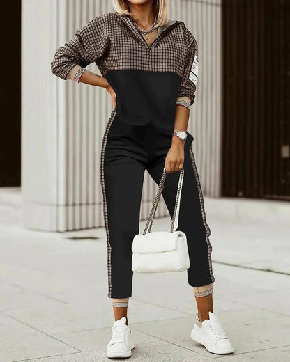 Jovana | Women’s Relaxed Top and Trousers Matching Set | Stylish