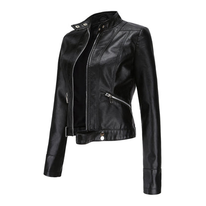 Aria | Women's Leather Jacket with Classic Design