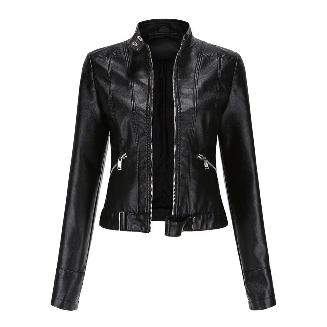 Aria | Women's Leather Jacket with Classic Design