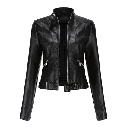 Aria | Women's Leather Jacket with Classic Design