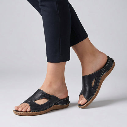 Callista | Women’s orthopedic slide sandals with open toe