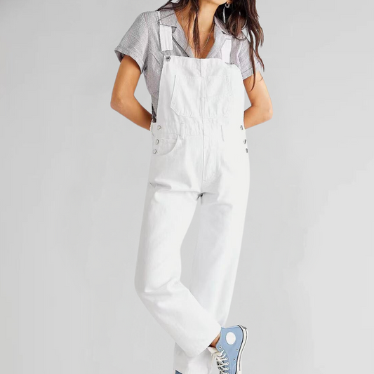 Ursula | Women’s Adjustable Strap Relaxed-Fit Jumpsuit | Chic