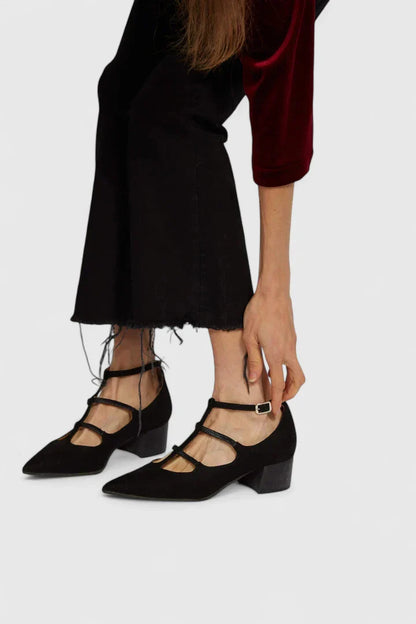 Lina | Strappy Pointed Toe Dress Heels