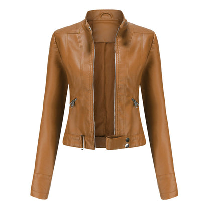 Aria | Women's Leather Jacket with Classic Design