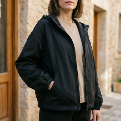 Claire | Lightweight Jacket with Hood and Zip Closure