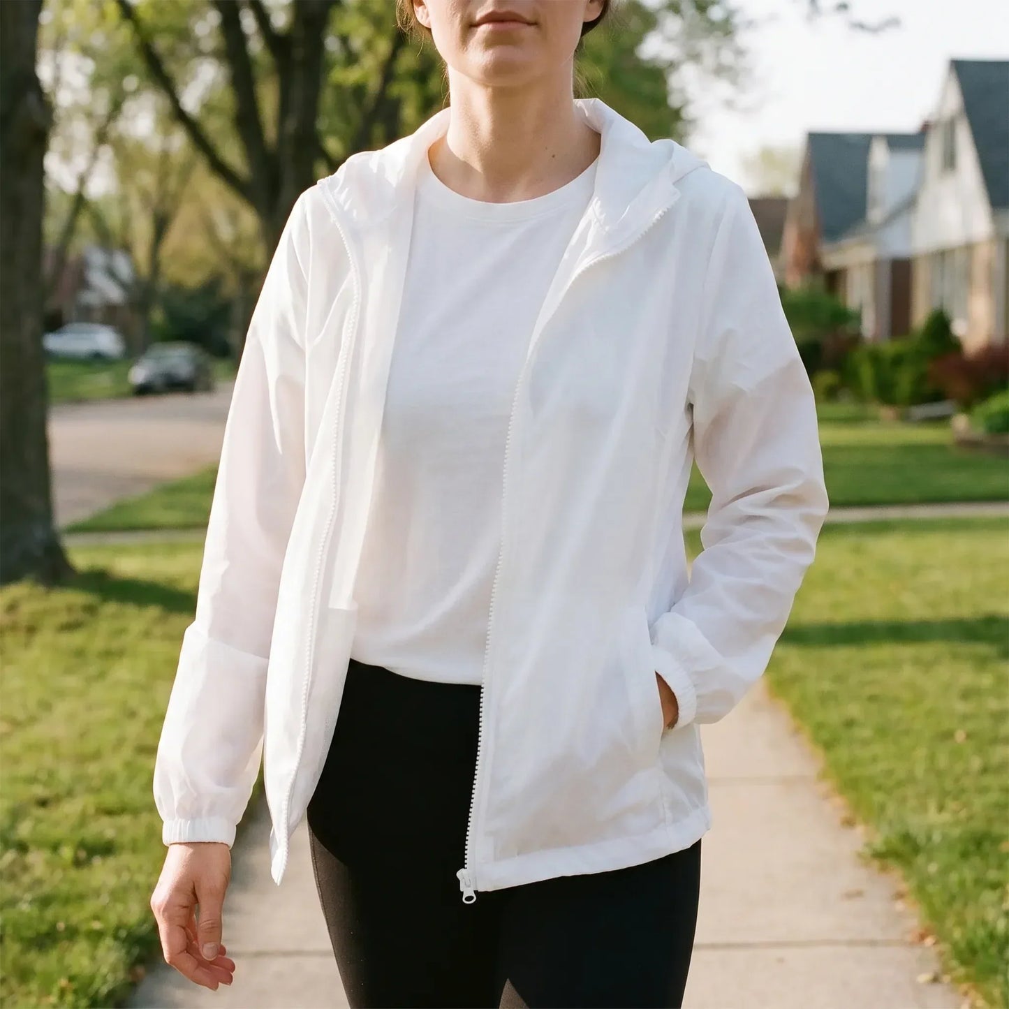 Natalie | Casual Hooded Windbreaker Jacket